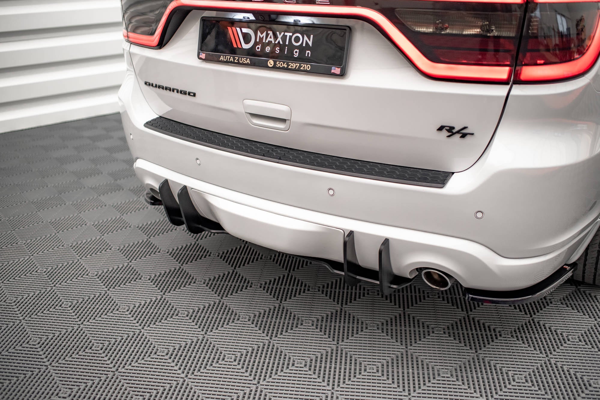 Maxton Design Street Pro Rear Diffuser V.1 para Dodge Durango RT Mk3 - imagen 1