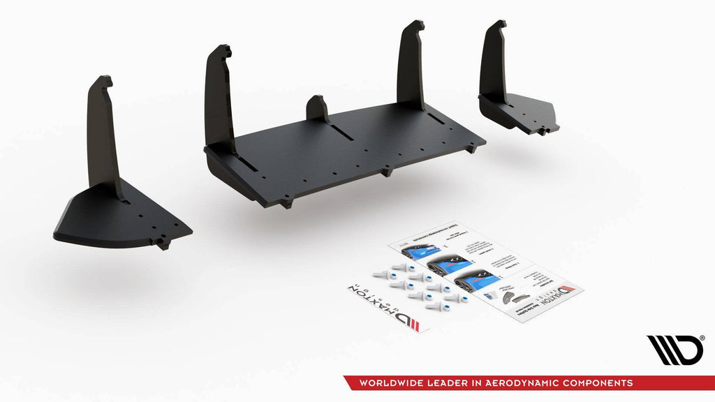 Maxton Design Street Pro Rear Diffuser V.1 para Ford Focus RS Mk3 - imagen 6