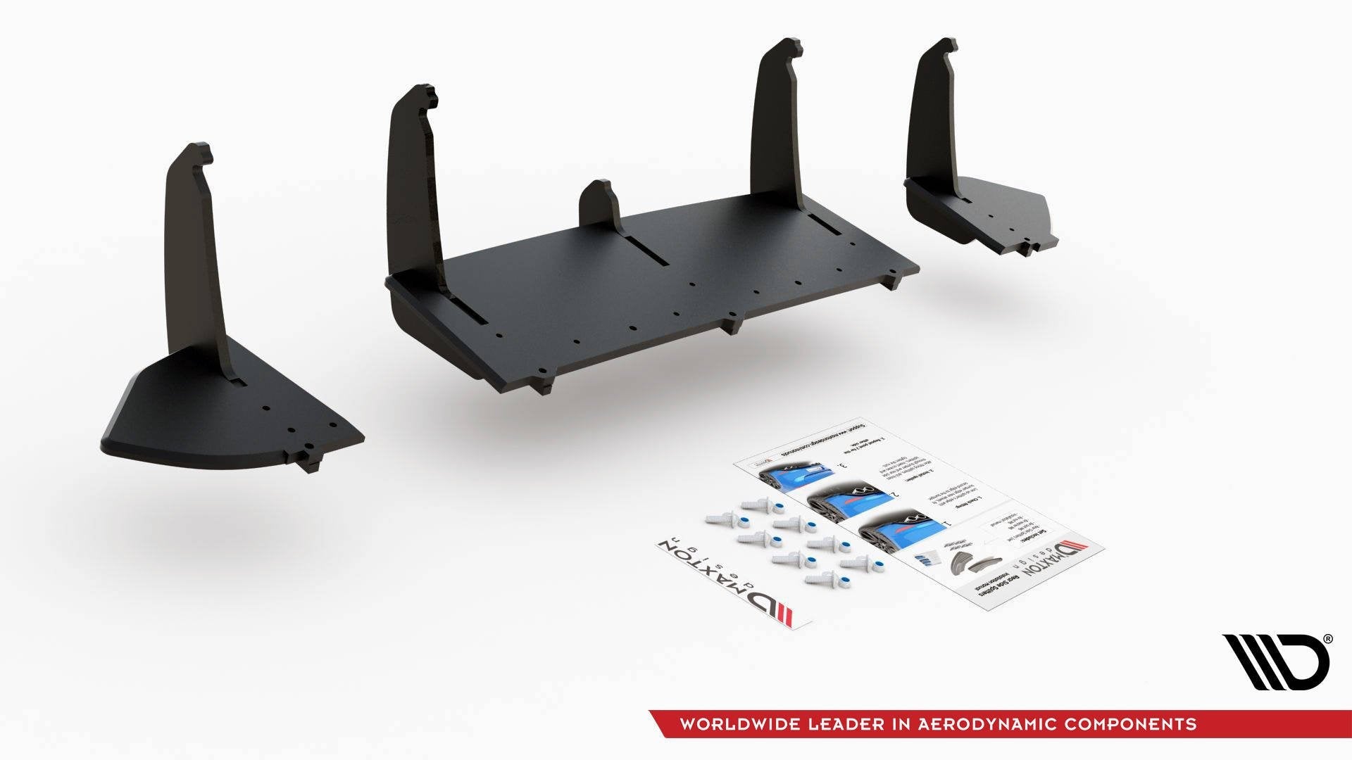 Maxton Design Street Pro Rear Diffuser V.1 para Ford Focus RS Mk3 - imagen 6