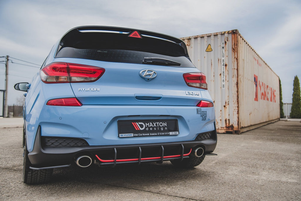 Maxton Design Street Pro Rear Diffuser V.1 para Hyundai I30 N Mk3 Hatchback - imagen 2