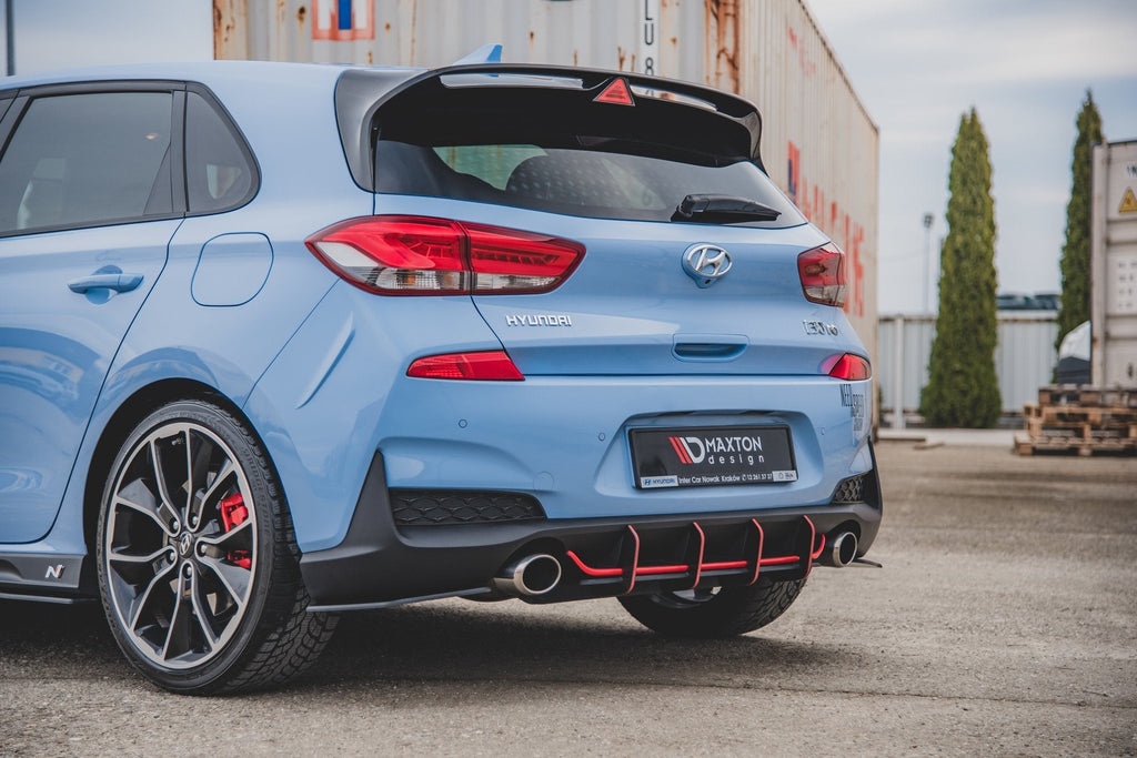 Maxton Design Street Pro Rear Diffuser V.1 para Hyundai I30 N Mk3 Hatchback - imagen 1