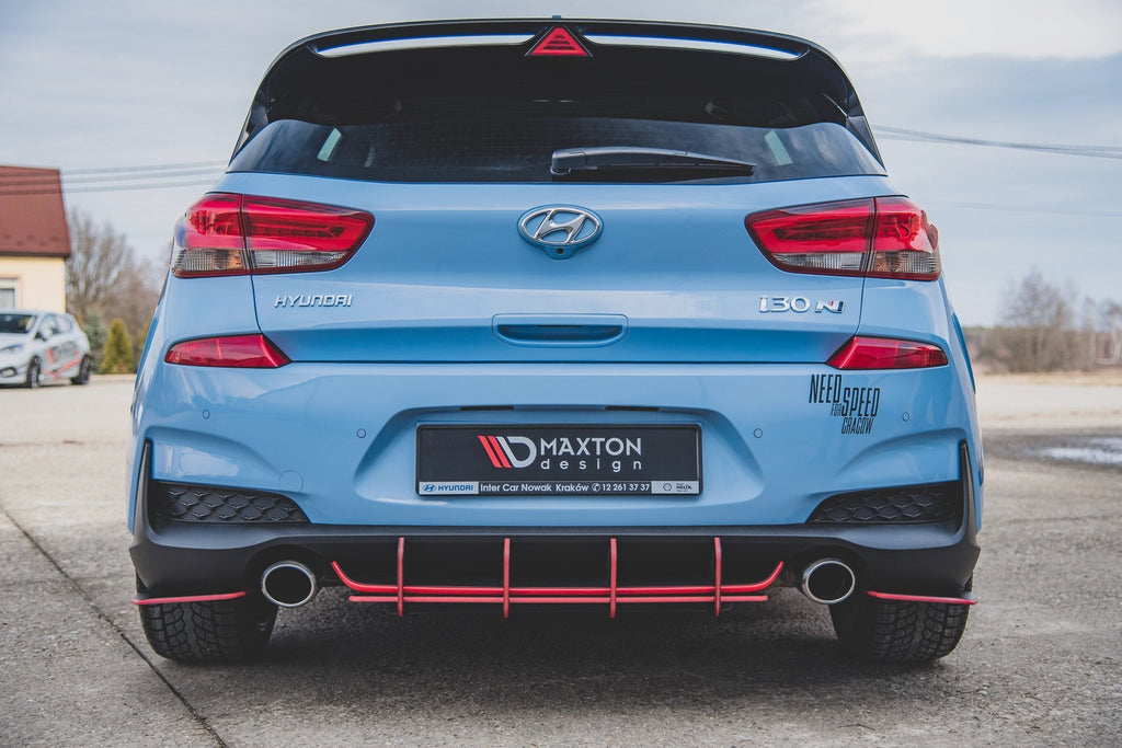 Maxton Design Street Pro Rear Diffuser V.1 para Hyundai I30 N Mk3 Hatchback - imagen 6