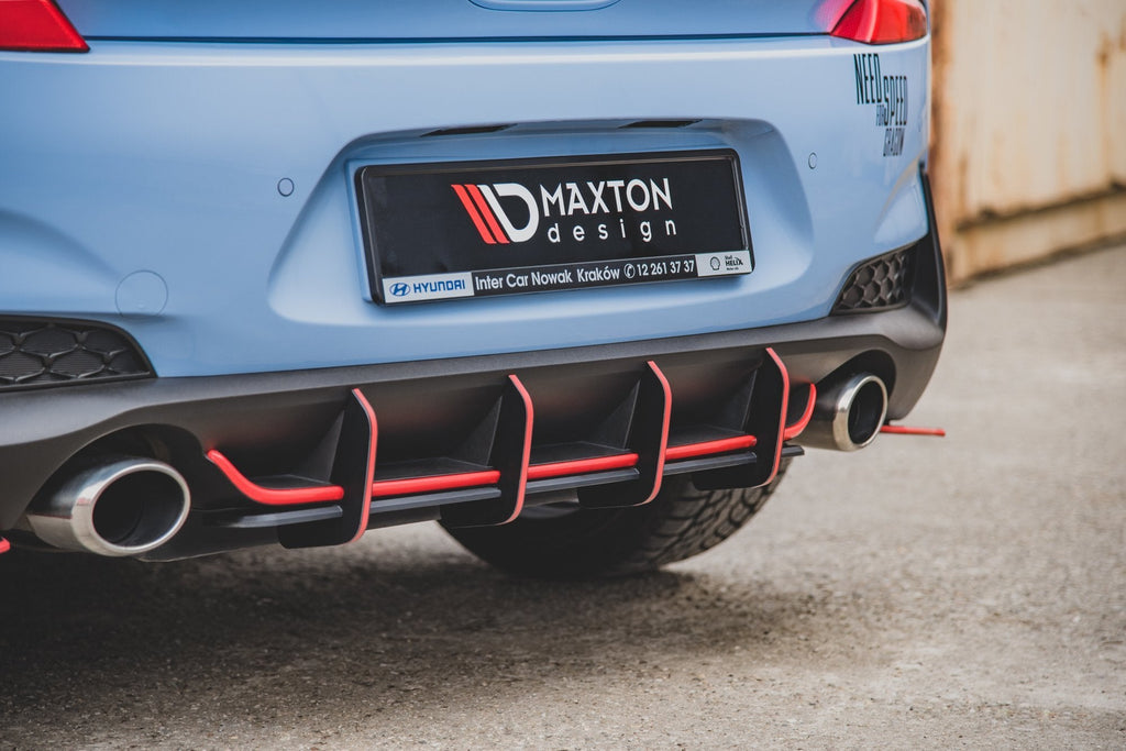 Maxton Design Street Pro Rear Diffuser V.1 para Hyundai I30 N Mk3 Hatchback - imagen 10