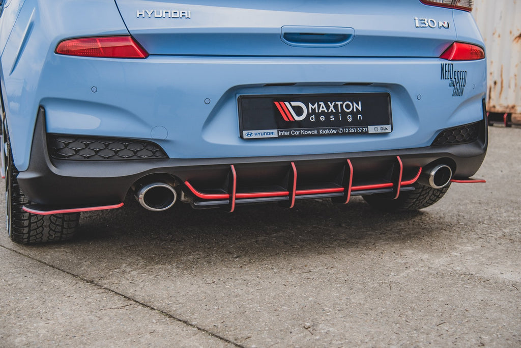 Maxton Design Street Pro Rear Diffuser V.1 para Hyundai I30 N Mk3 Hatchback - imagen 9