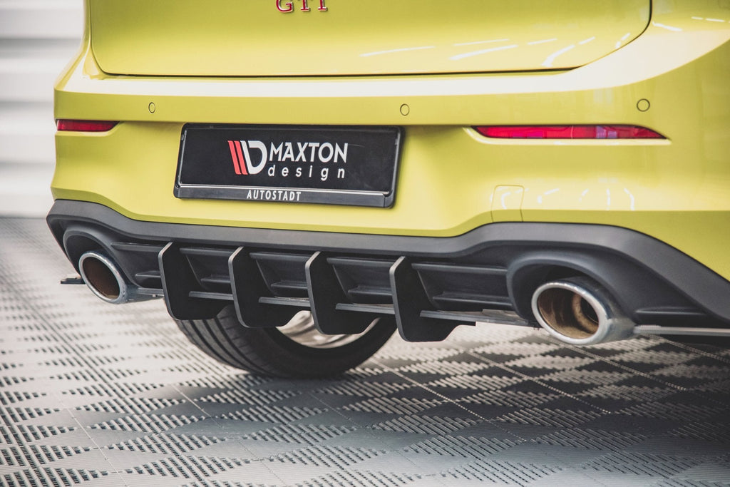 Maxton Design Street Pro Rear Diffuser V.1 para Volkswagen Golf GTI Clubsport Mk8 - imagen 1