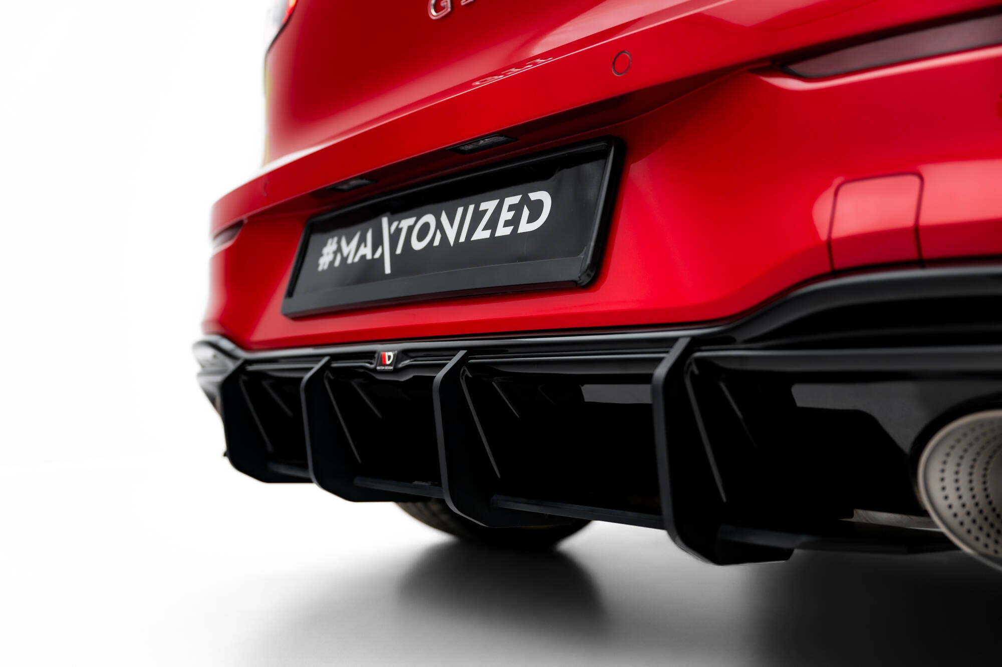 Maxton Design Street Pro Rear Diffuser V.1 para Volkswagen Golf GTI Clubsport Mk8 Facelift - imagen 3
