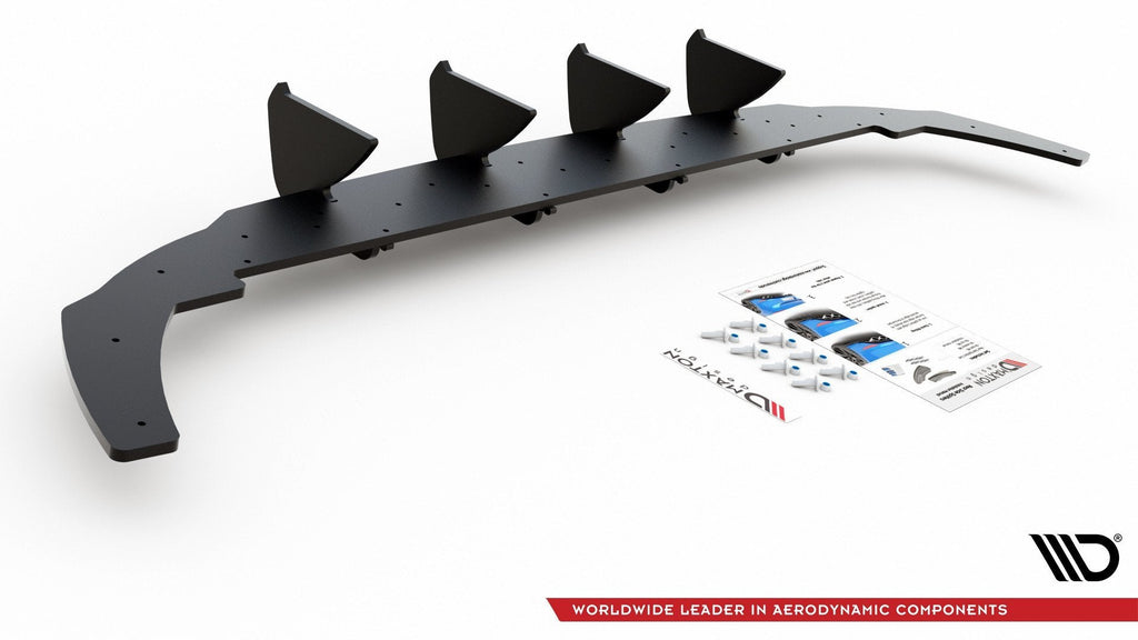 Maxton Design Street Pro Rear Diffuser V.1 para Volkswagen Golf Mk8 - imagen 6