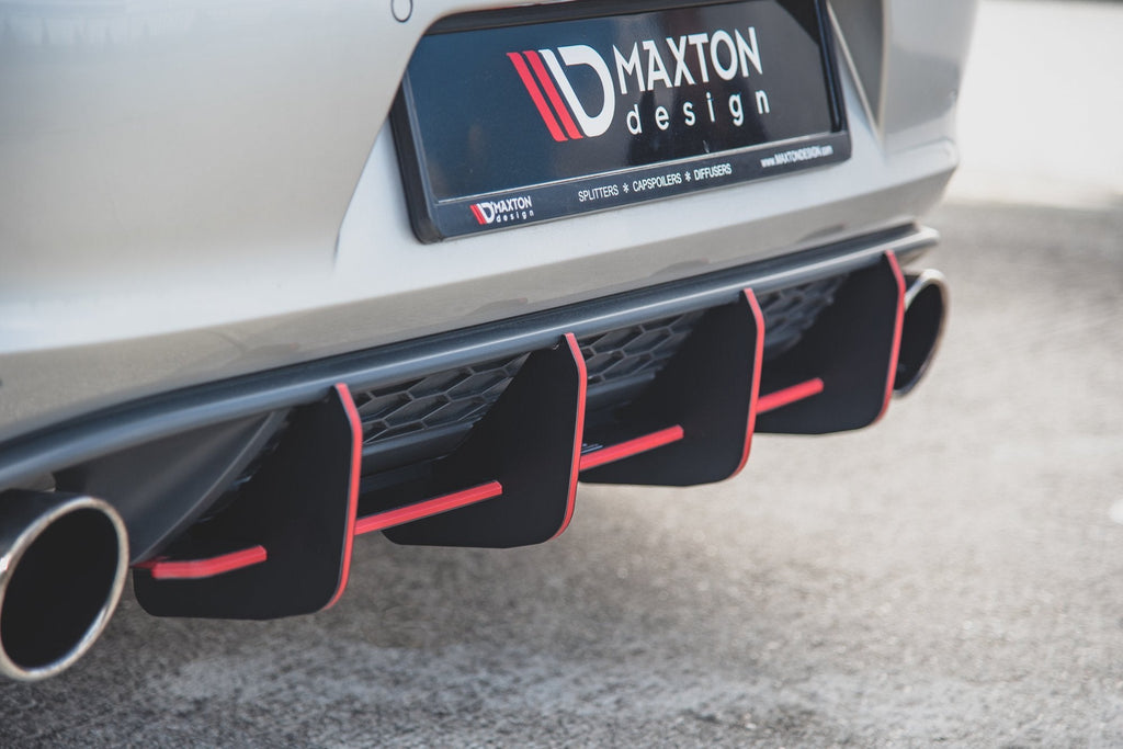 Maxton Design Street Pro Rear Diffuser V.1 para Volkswagen Golf Mk7 GTI - imagen 9