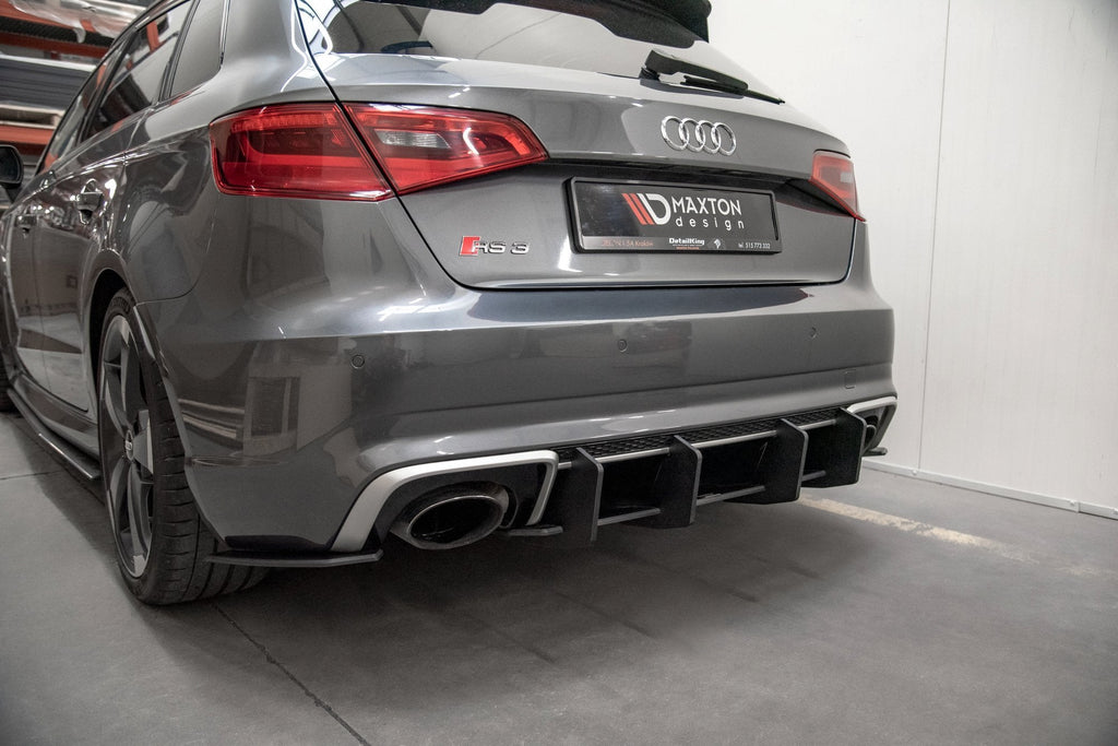 Maxton Design Street Pro Rear Diffuser V.2 para Audi RS3 8V Sportback - imagen 1