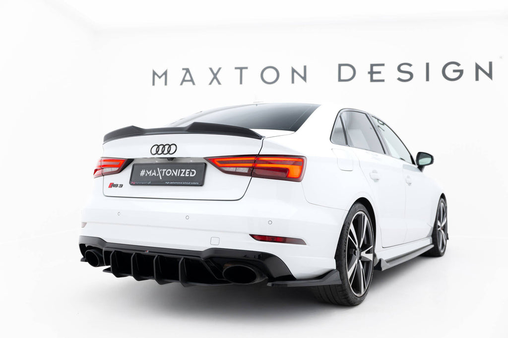 Maxton Design Street Pro Rear Diffuser V.2 para Audi RS3 Sedan 8V Facelift - imagen 1