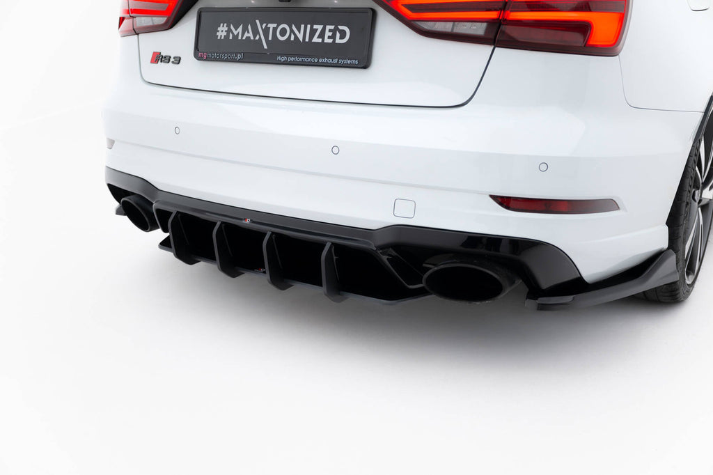 Maxton Design Street Pro Rear Diffuser V.2 para Audi RS3 Sedan 8V Facelift - imagen 2