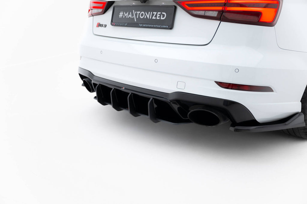 Maxton Design Street Pro Rear Diffuser V.2 para Audi RS3 Sedan 8V Facelift - imagen 4