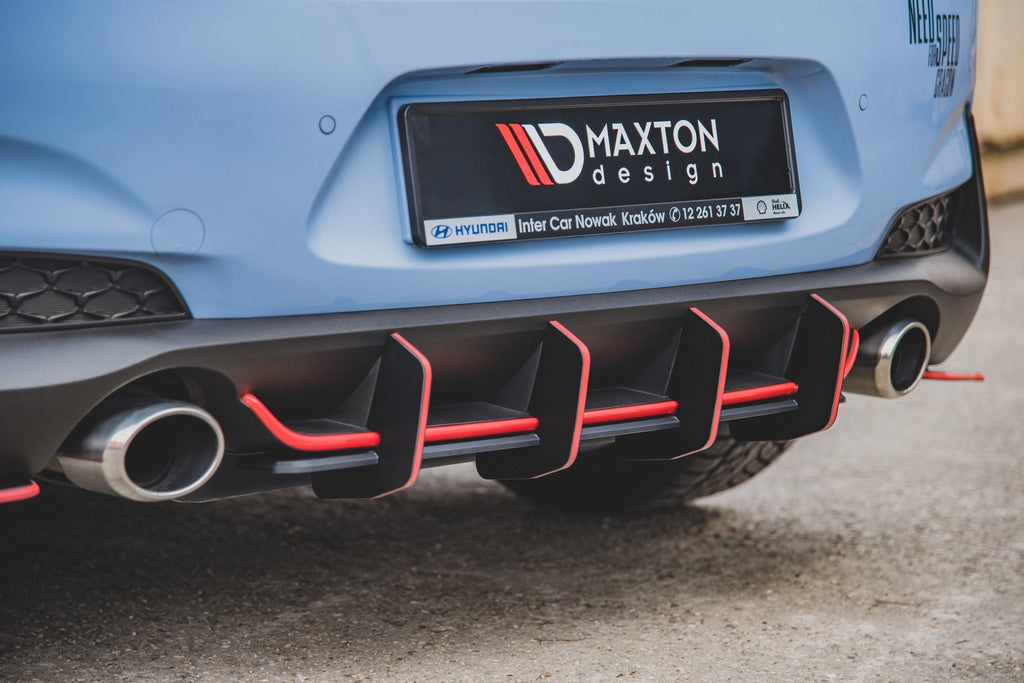 Maxton Design Street Pro Rear Diffuser V.2 para Hyundai I30 N Mk3 Hatchback - imagen 10
