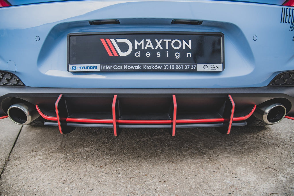 Maxton Design Street Pro Rear Diffuser V.2 para Hyundai I30 N Mk3 Hatchback - imagen 11