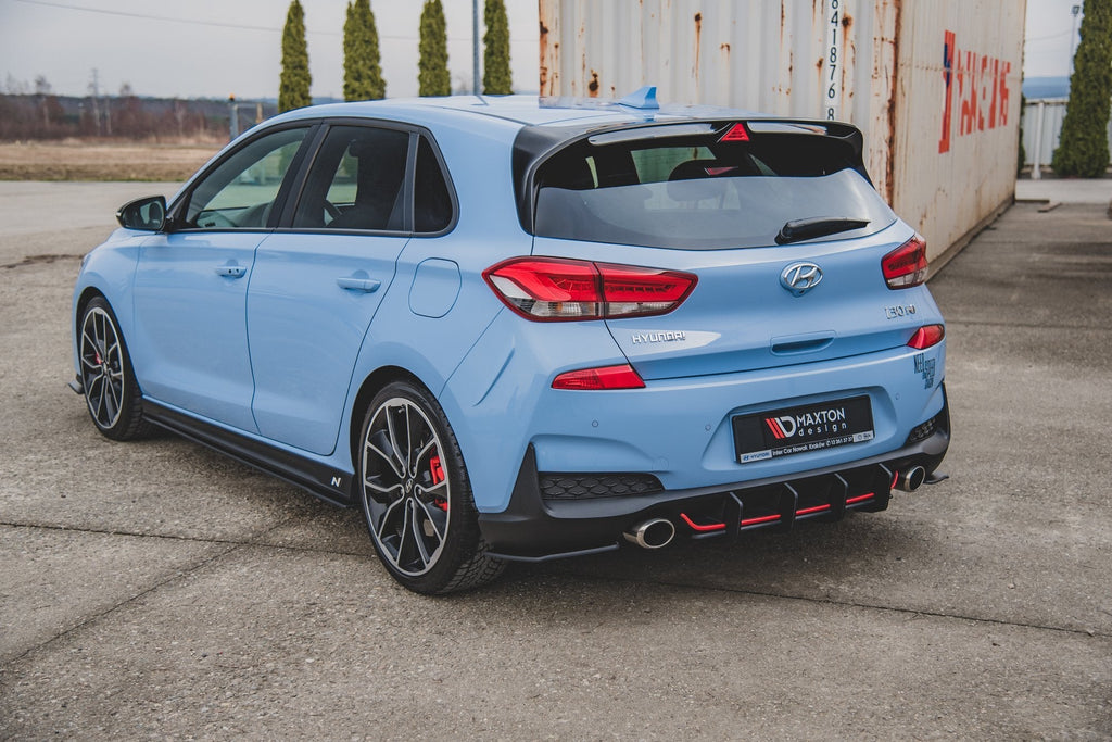 Maxton Design Street Pro Rear Diffuser V.2 para Hyundai I30 N Mk3 Hatchback - imagen 1