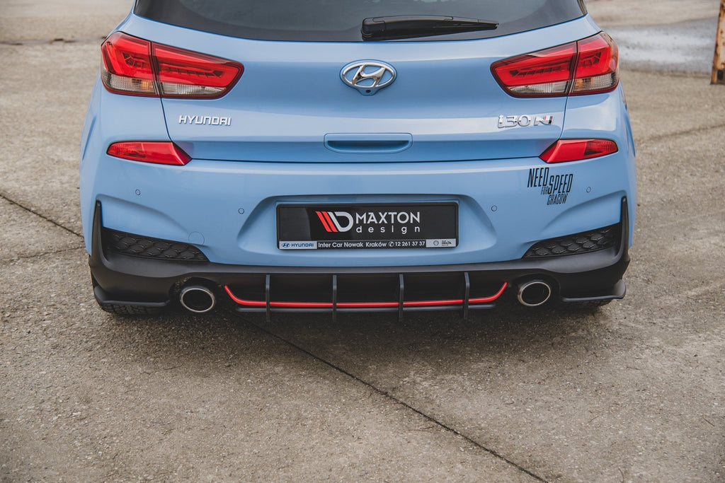 Maxton Design Street Pro Rear Diffuser V.2 para Hyundai I30 N Mk3 Hatchback - imagen 2