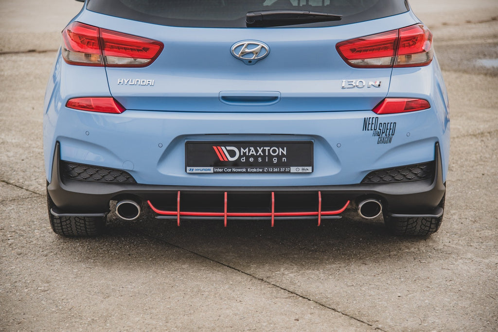 Maxton Design Street Pro Rear Diffuser V.2 para Hyundai I30 N Mk3 Hatchback - imagen 4