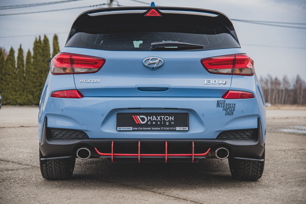Maxton Design Street Pro Rear Diffuser V.2 para Hyundai I30 N Mk3 Hatchback - imagen 9