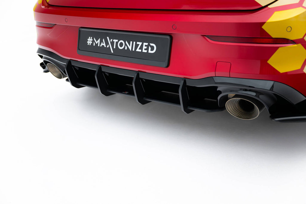Maxton Design Street Pro Rear Diffuser V.2 para Volkswagen Golf GTI Clubsport Mk8 Facelift - imagen 2