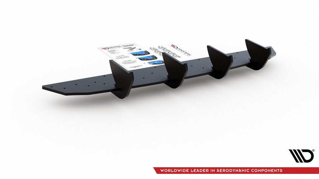 Maxton Design Street Pro Rear Diffuser V.2 para Volkswagen Golf Mk8 - imagen 9
