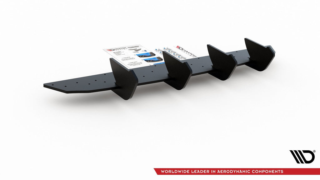 Maxton Design Street Pro Rear Diffuser V.2 para Volkswagen Golf Mk8 - imagen 6