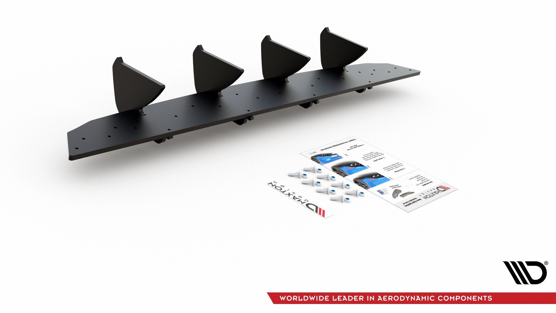 Maxton Design Street Pro Rear Diffuser V.2 para Volkswagen Golf Mk8 - imagen 8