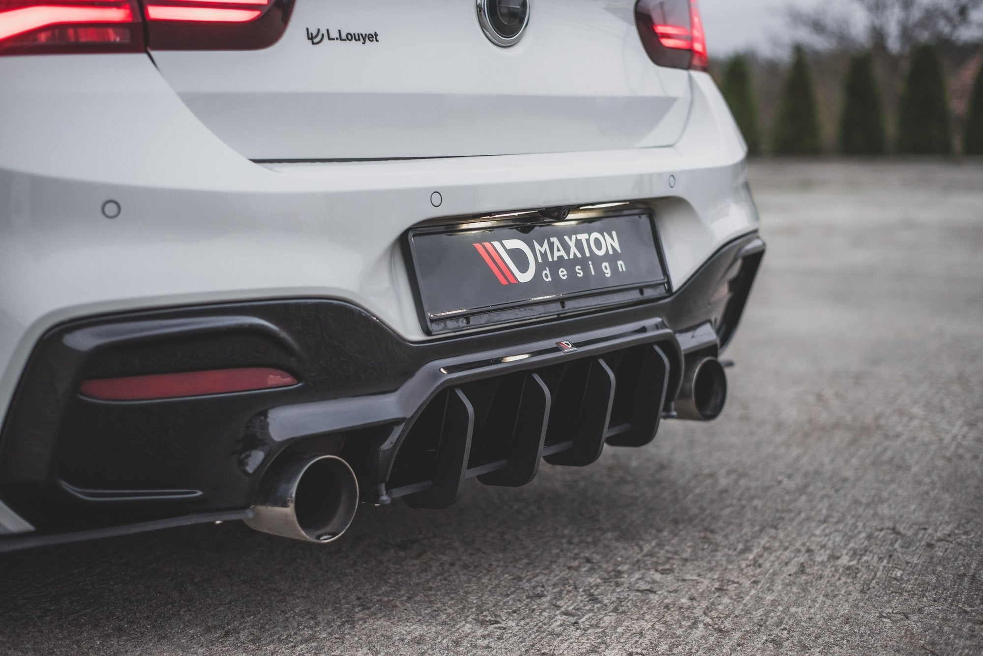 Maxton Design Street Pro Rear Diffuser V.4 para BMW M140i - imagen 2