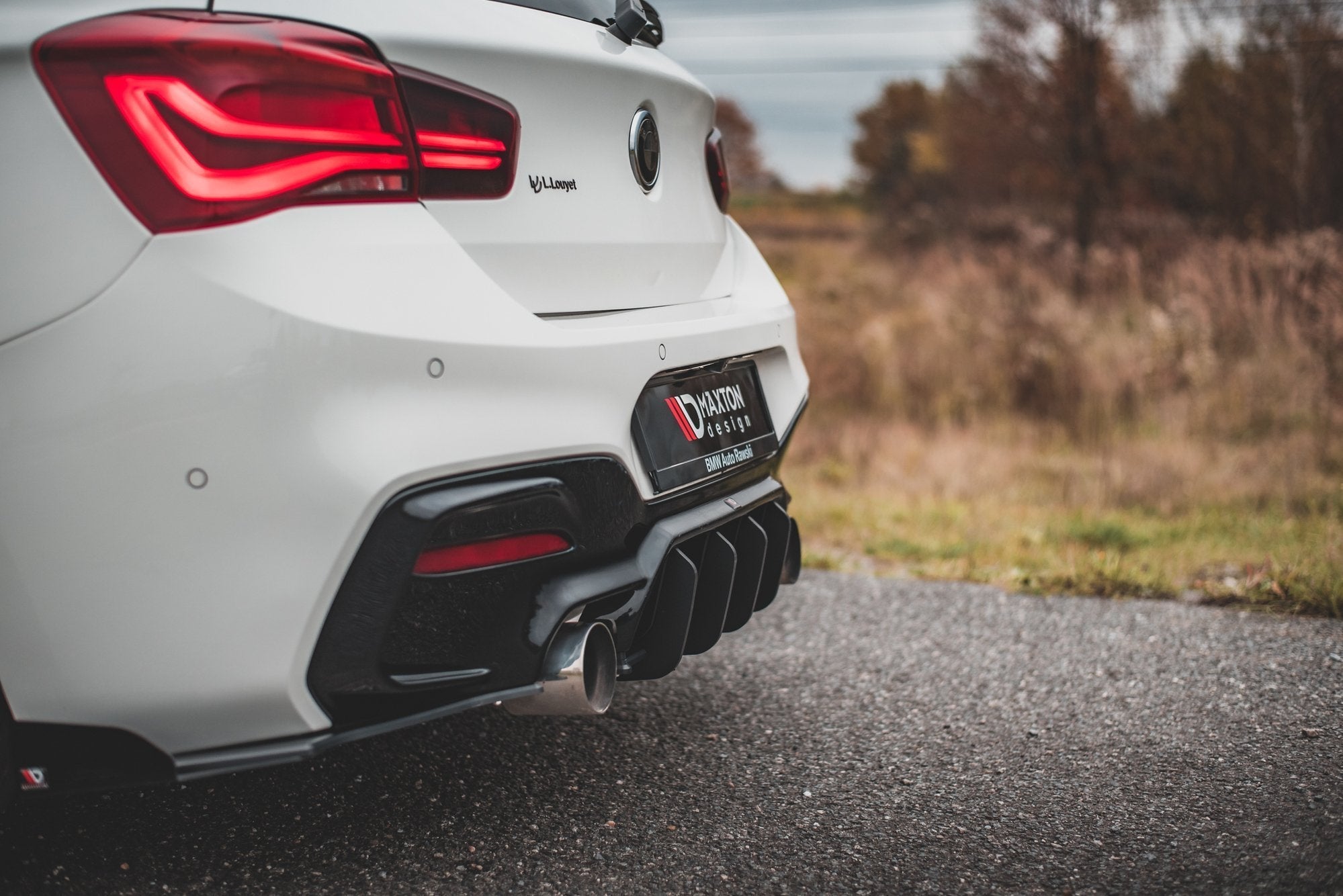 Maxton Design Street Pro Rear Diffuser V.4 para BMW M140i - imagen 5