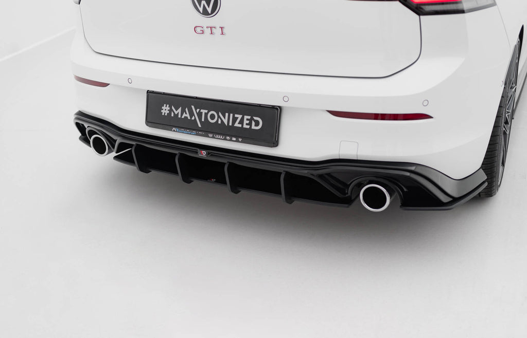 Maxton Design Street Pro Rear Diffuser V.5 para Volkswagen Golf GTI Mk8 - imagen 1