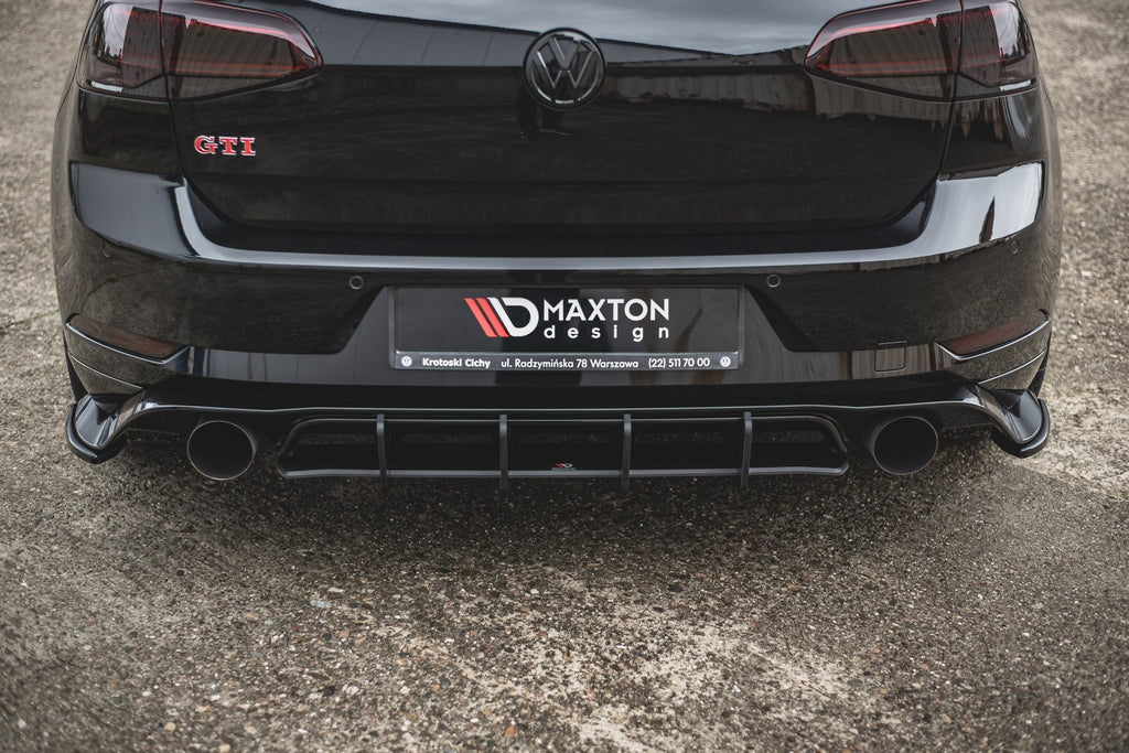 Maxton Design Street Pro Rear Diffuser para Volkswagen Golf Mk7 GTI TCR - imagen 1