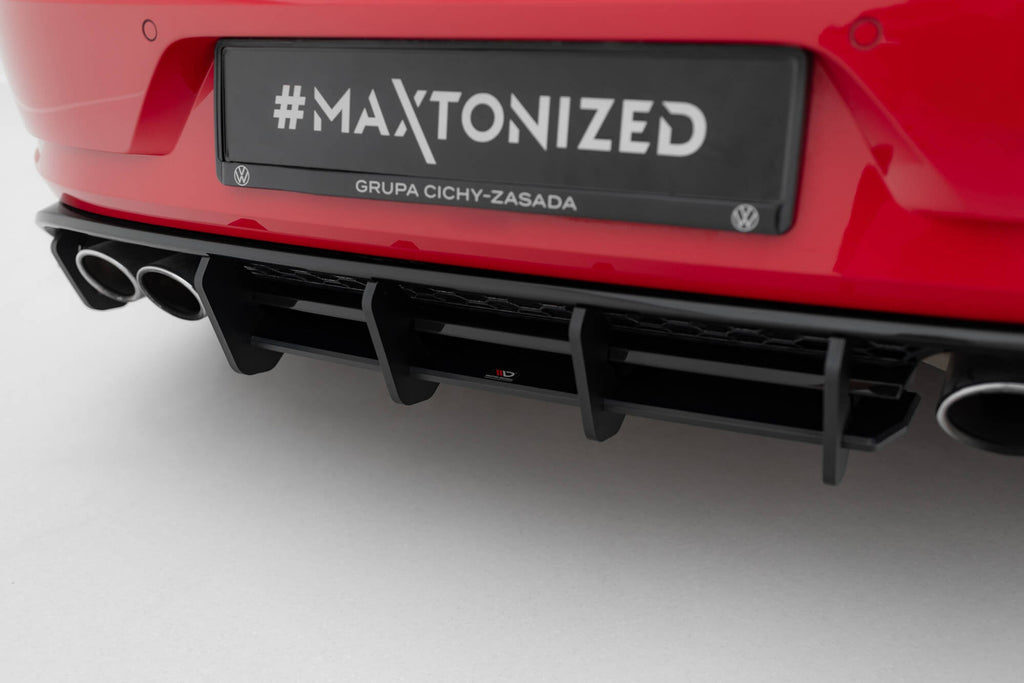 Maxton Design Street Pro Rear Diffuser para Volkswagen Golf R Mk7 Facelift - imagen 3