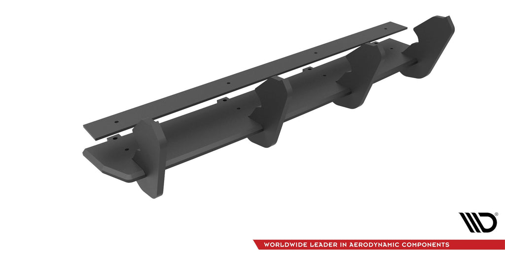Maxton Design Street Pro Rear Diffuser para Volkswagen Golf R Mk7 Facelift - imagen 7