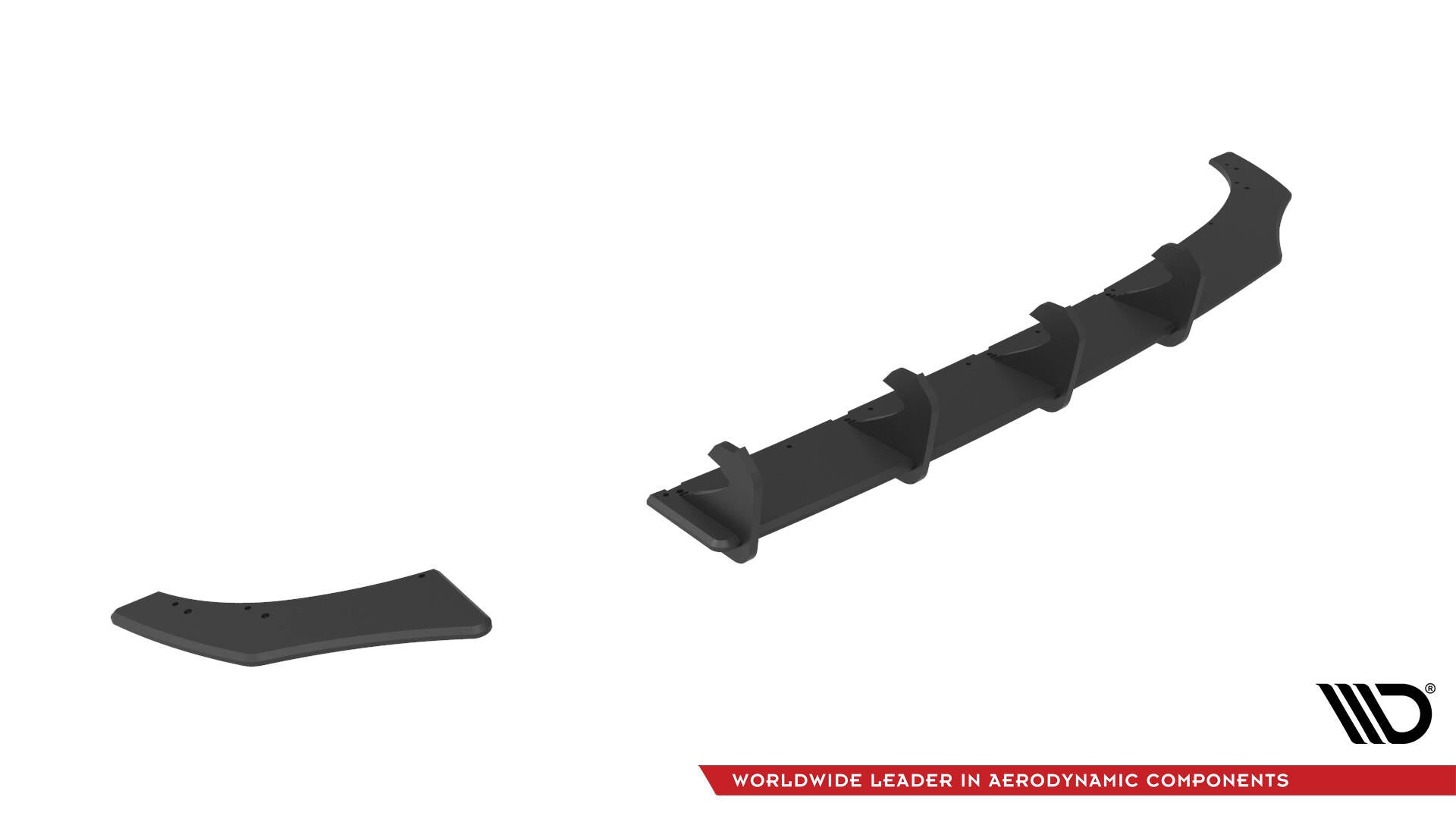 Maxton Design Street Pro Rear Diffuser para Volkswagen Polo GTI Mk6 Facelift - imagen 4