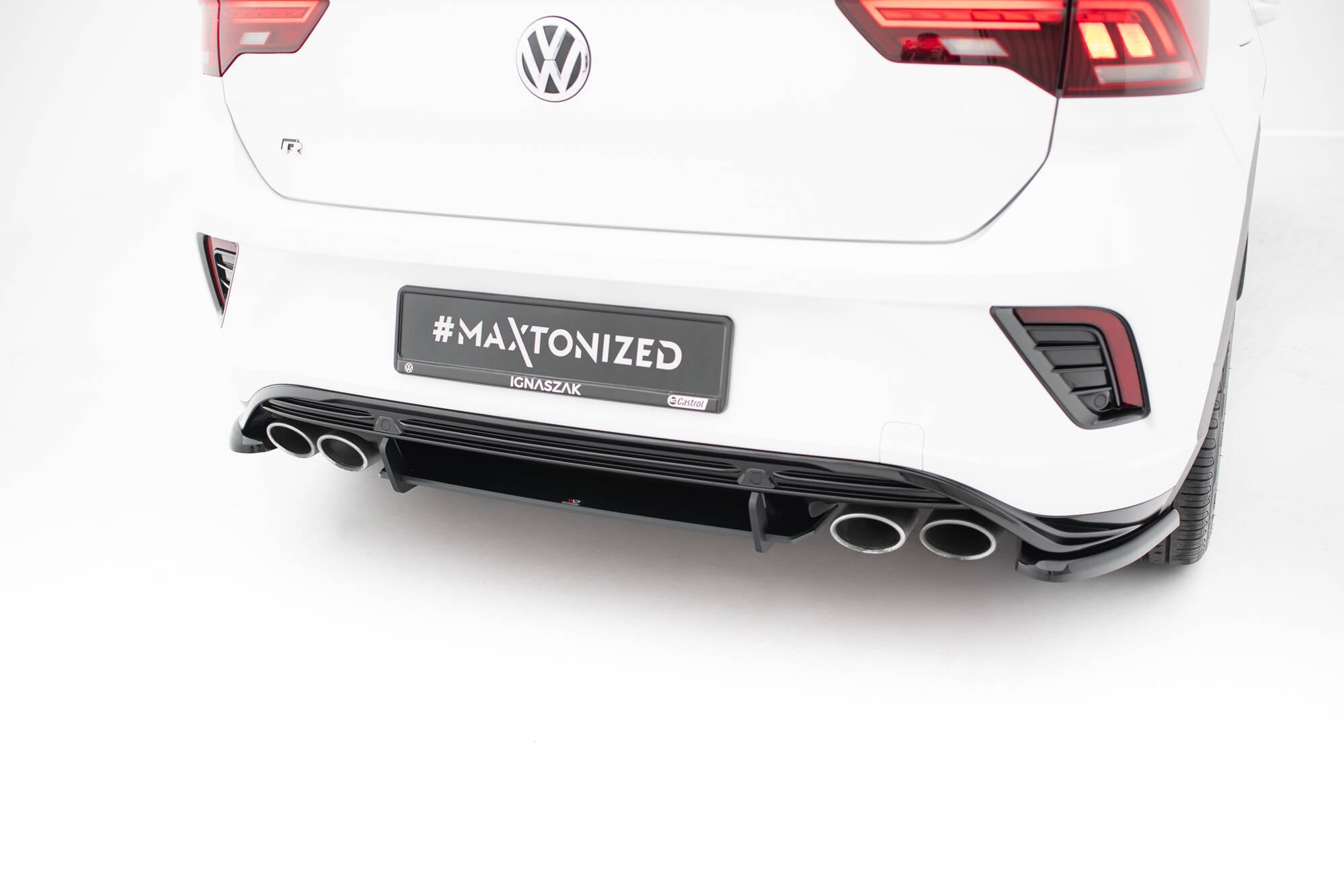 Maxton Design Street Pro Rear Diffuser para Volkswagen T-Roc R Mk1 - imagen 1