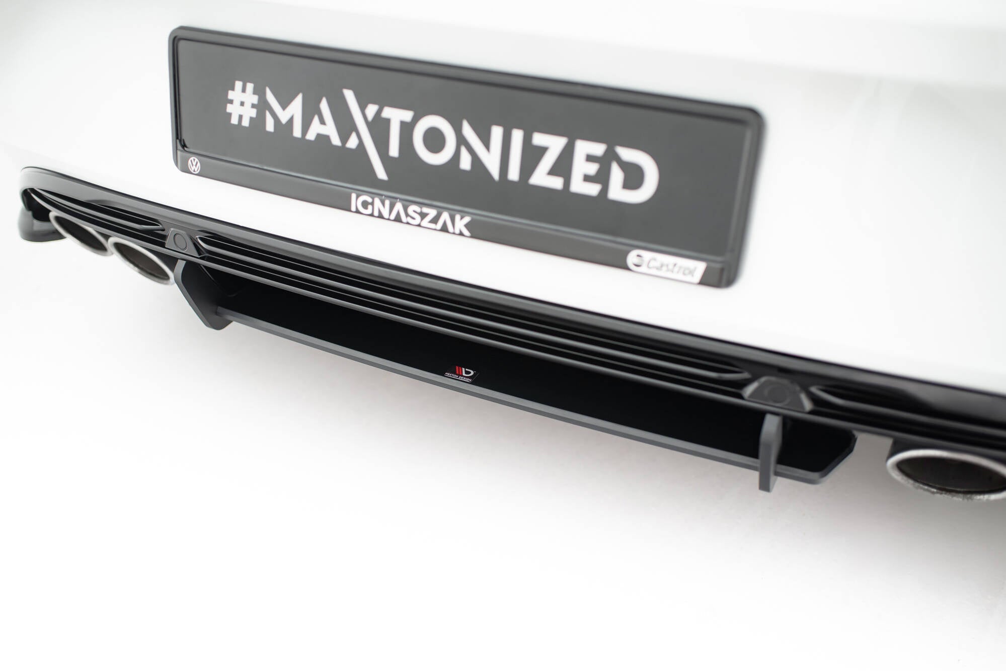 Maxton Design Street Pro Rear Diffuser para Volkswagen T-Roc R Mk1 - imagen 3