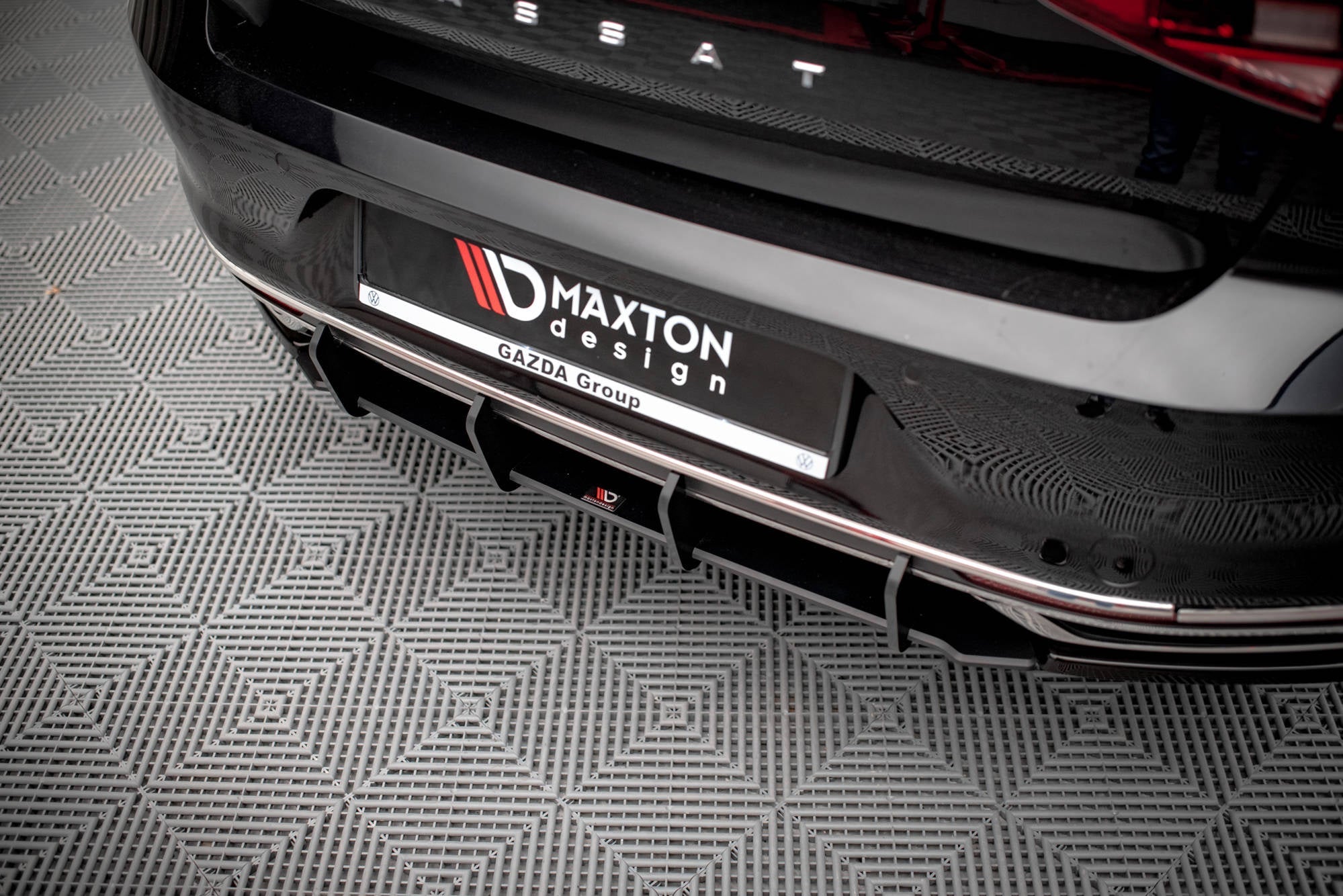 Maxton Design Street Pro Rear Diffuser para Volkwagen Passat B8 Facelift - imagen 2