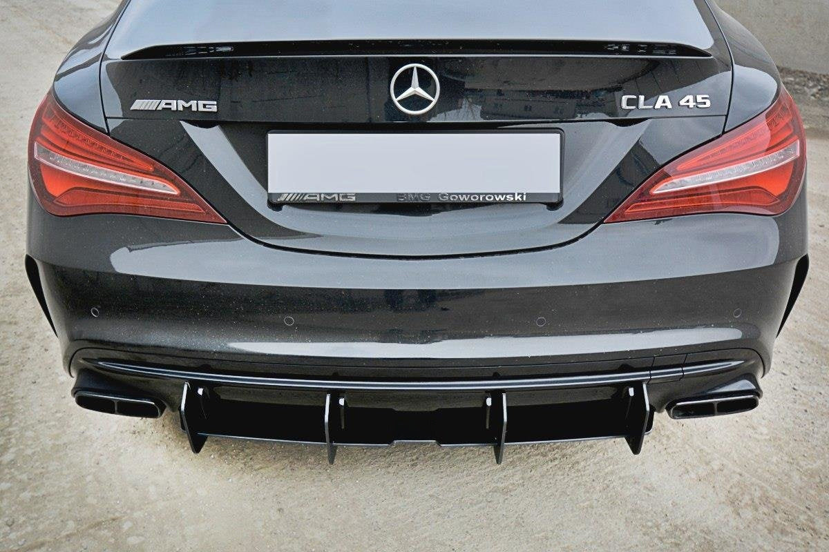 Maxton Design Difusor trasero V.2 para Mercedes CLA A45 AMG C117 Facelift - imagen 1