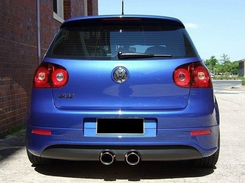 Maxton Design Difusor trasero para Volkswagen Golf Mk5 R32 (with 2 Exhaust holes, for R32 exhaust) - imagen 1