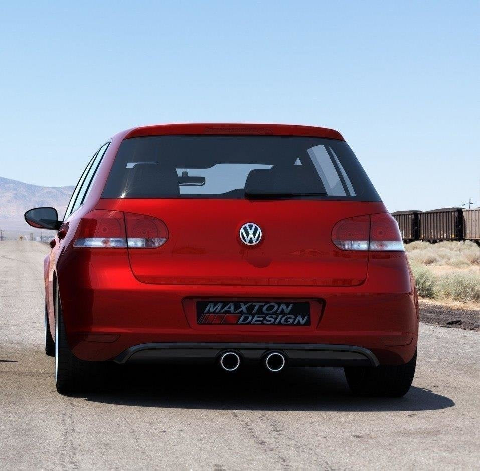 Maxton Design Difusor trasero para Volkswagen Golf Mk5 R32 LOOK Volkswagen Golf Mk6 - imagen 2