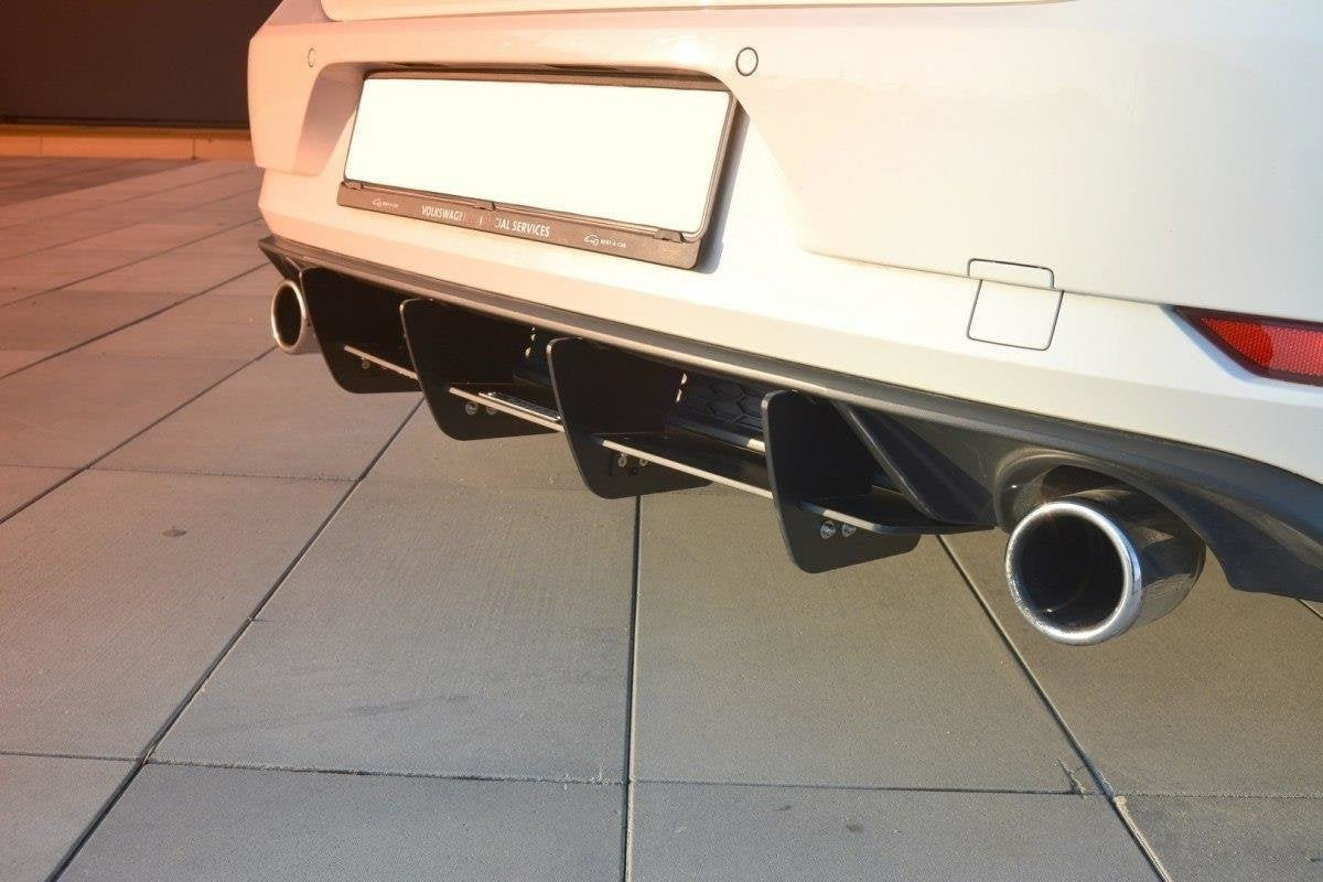 Maxton Design Difusor trasero para Volkswagen Golf Mk7 GTI Facelift - imagen 1