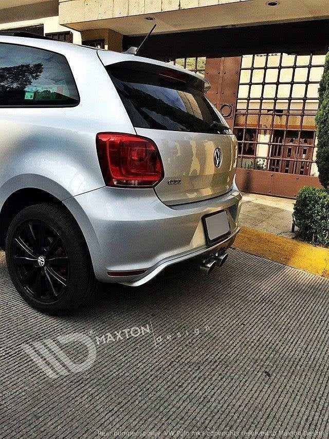 Maxton Design Difusor trasero para Volkswagen Polo GTI Mk5 - imagen 3