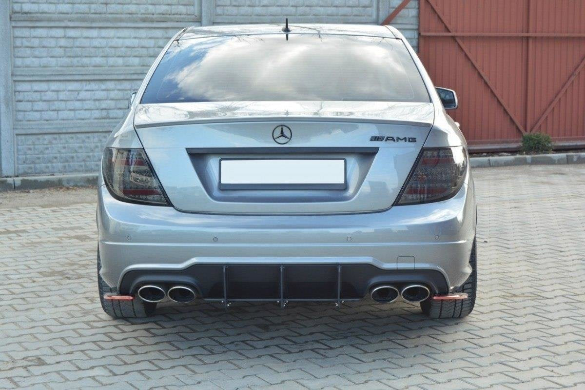 Maxton Design Difusor trasero & Rear Side Splitters para Mercedes-Benz C Sedan / Estate AMG-Line W204 / S204 - imagen 4