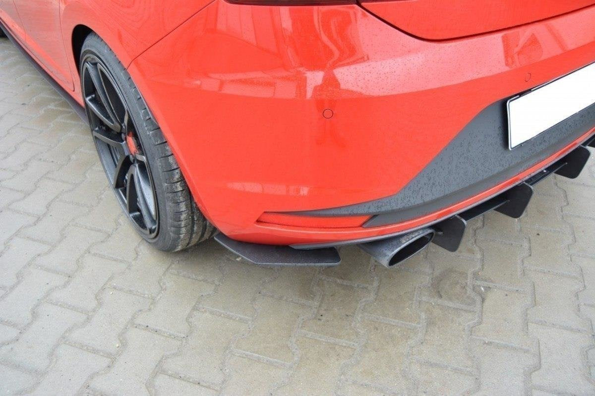Maxton Design Difusor trasero & Rear Side Splitters para Seat Leon Mk3 Cupra - imagen 2