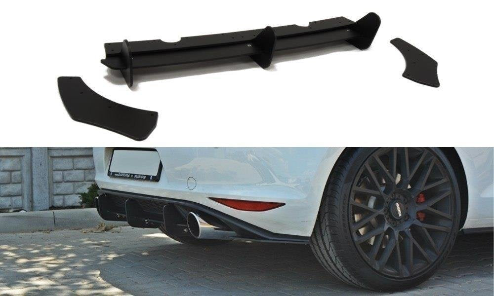 Maxton Design Difusor trasero & Rear Side Splitters para Volkswagen Golf Mk7 GTI - imagen 1