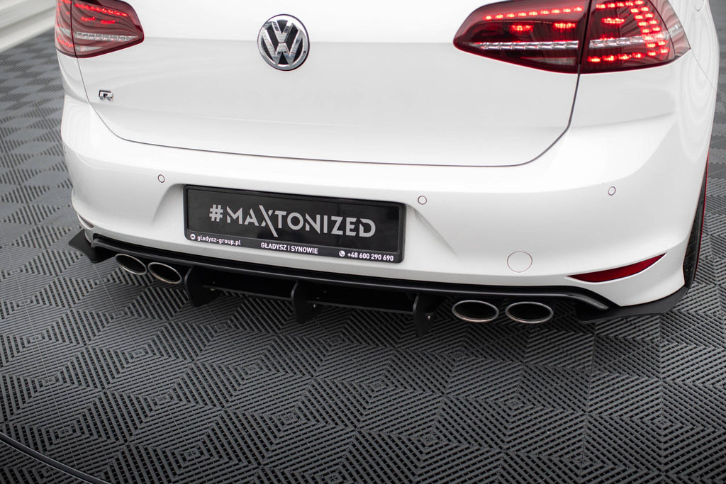 Maxton Design Difusor trasero & Rear Side Splitters para Volkswagen Golf Mk7 R Hatchback - imagen 5
