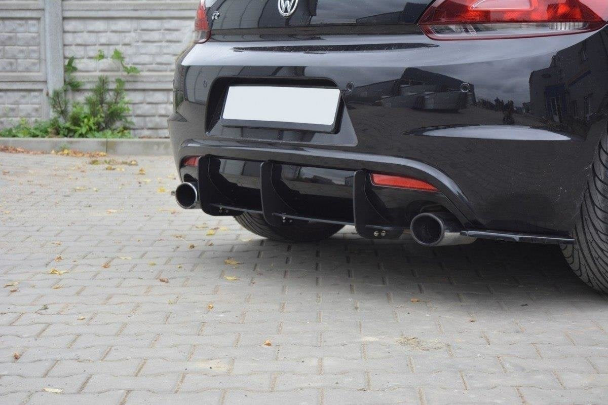 Maxton Design Difusor trasero & Rear Side Splitters para Volkswagen Scirocco R - imagen 1