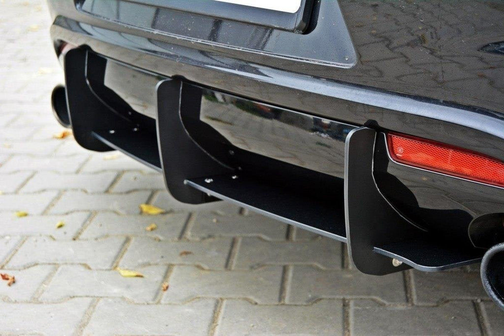 Maxton Design Difusor trasero & Rear Side Splitters para Volkswagen Scirocco R - imagen 2