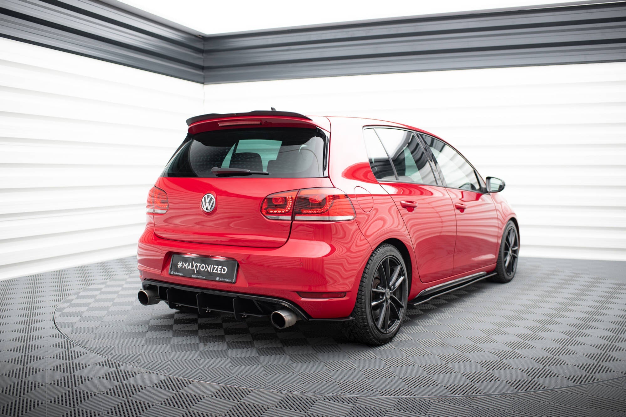 Maxton Design Difusor trasero & Rear Side Splitters para Volkswagen Golf Mk6 GTI / 35TH - imagen 2