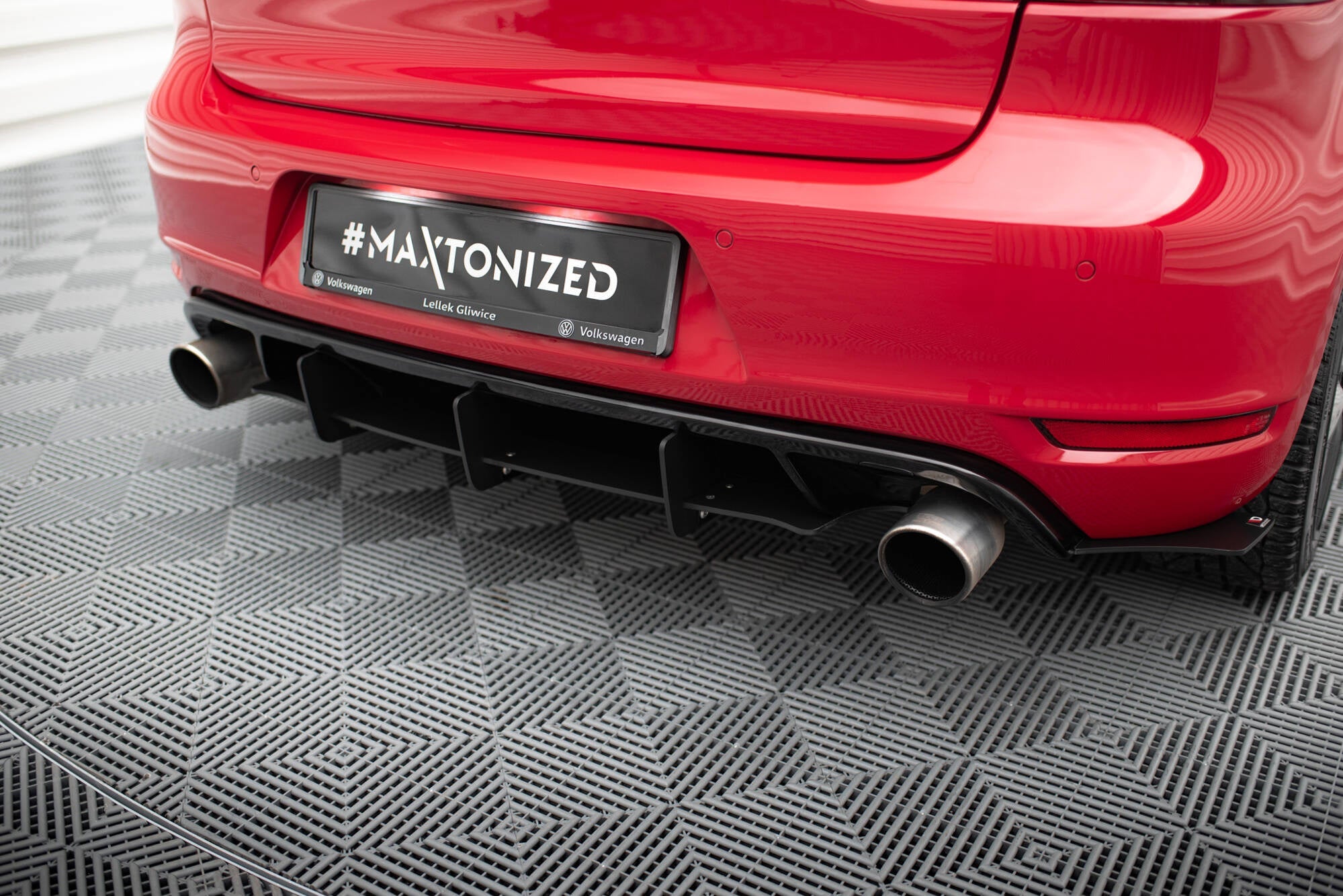 Maxton Design Difusor trasero & Rear Side Splitters para Volkswagen Golf Mk6 GTI / 35TH - imagen 5