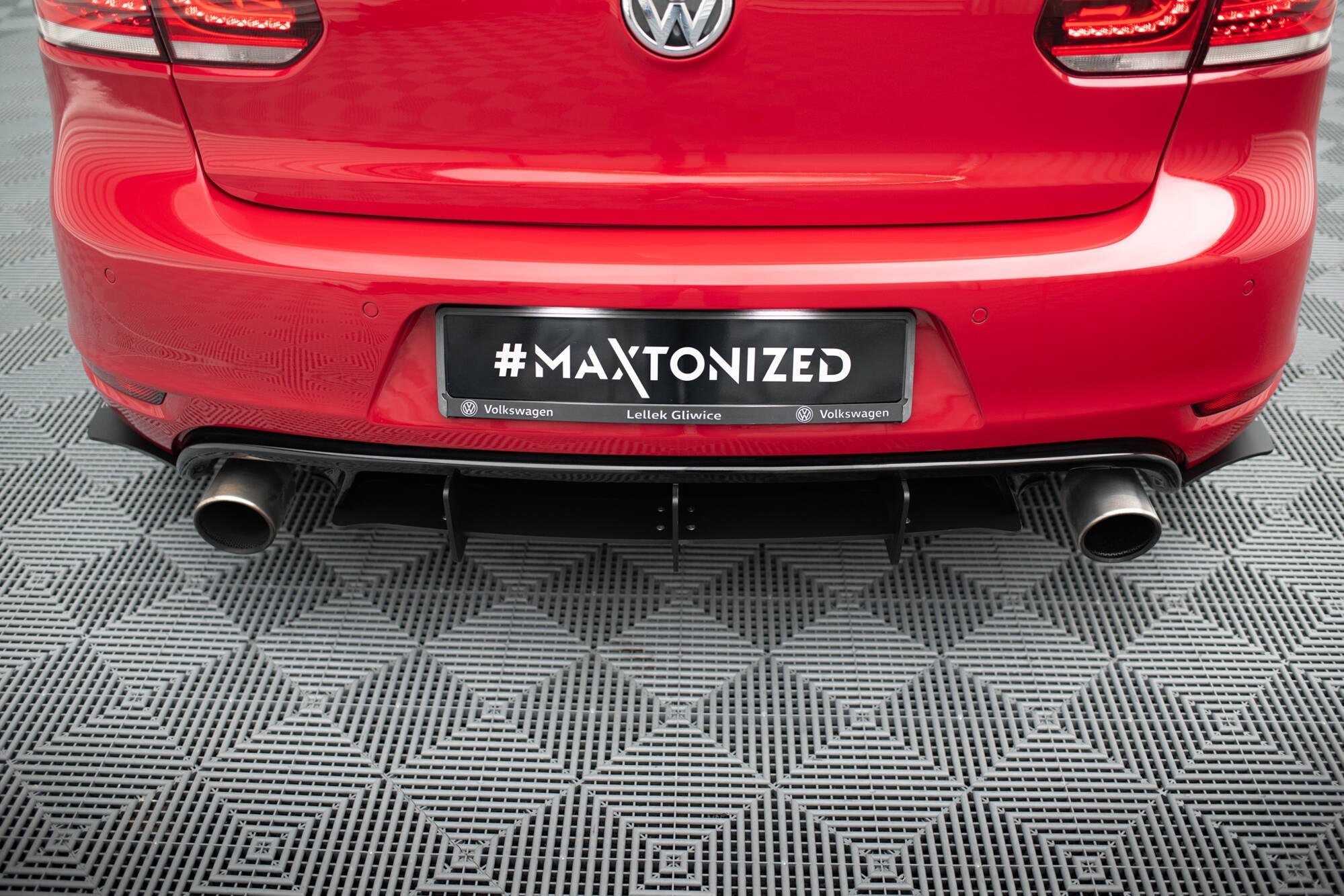 Maxton Design Difusor trasero & Rear Side Splitters para Volkswagen Golf Mk6 GTI / 35TH - imagen 6